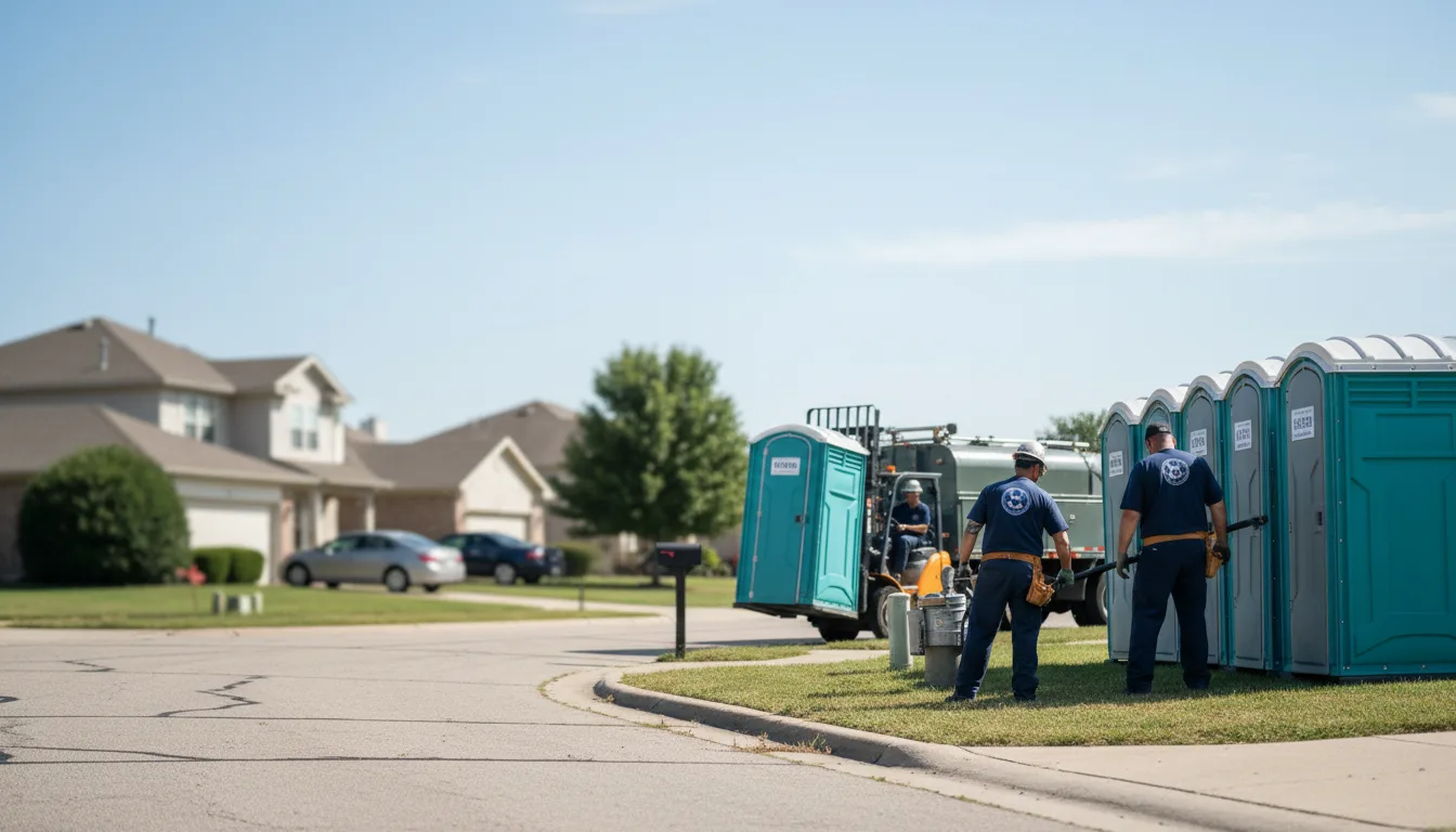 Porta Potty Rental in Greenville, OH near me